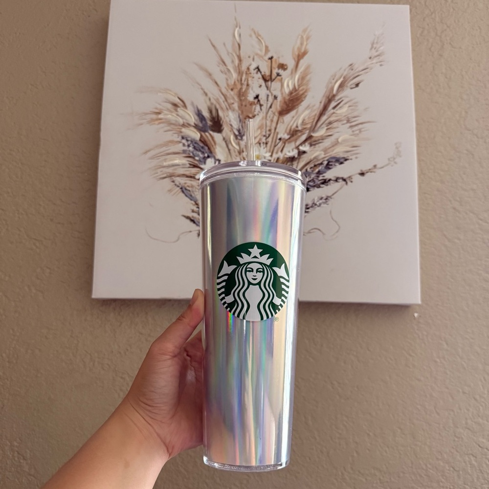 Starbucks Iridescent Tumbler NWOT